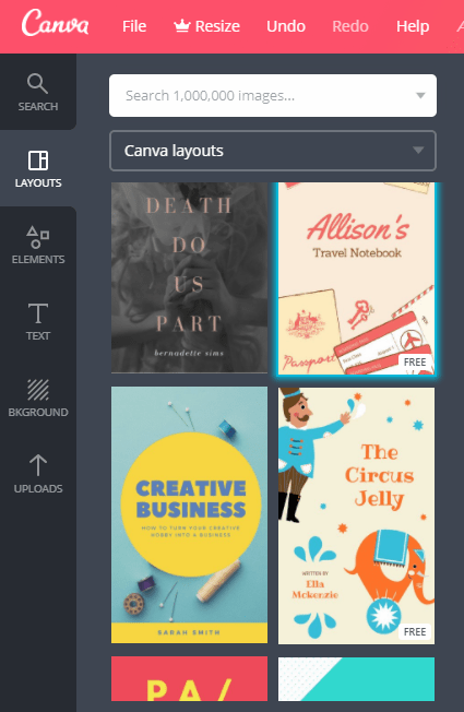 canva ebook circus