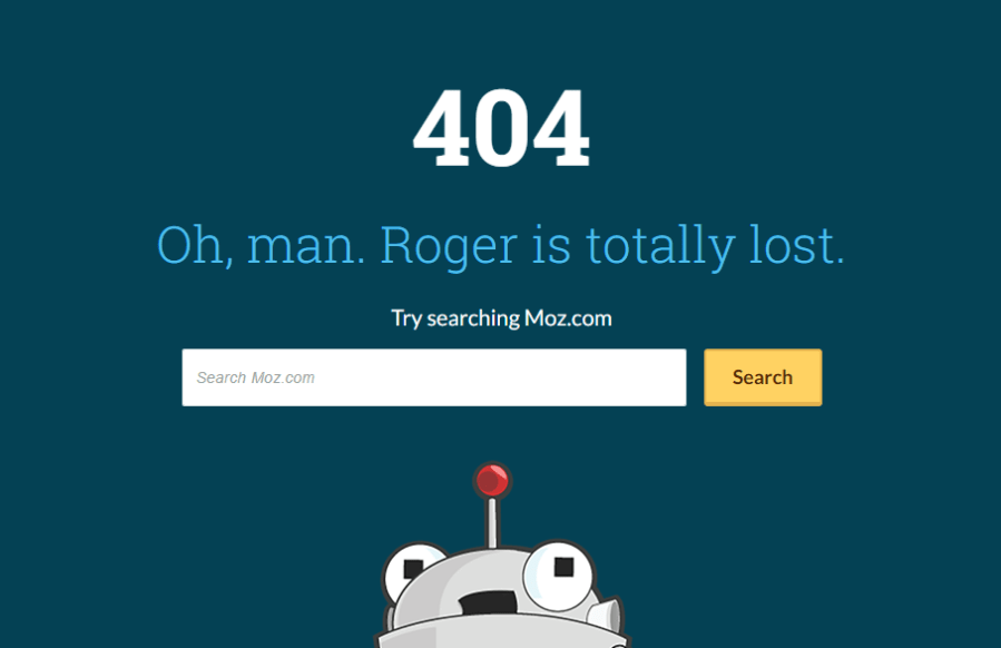 404 error