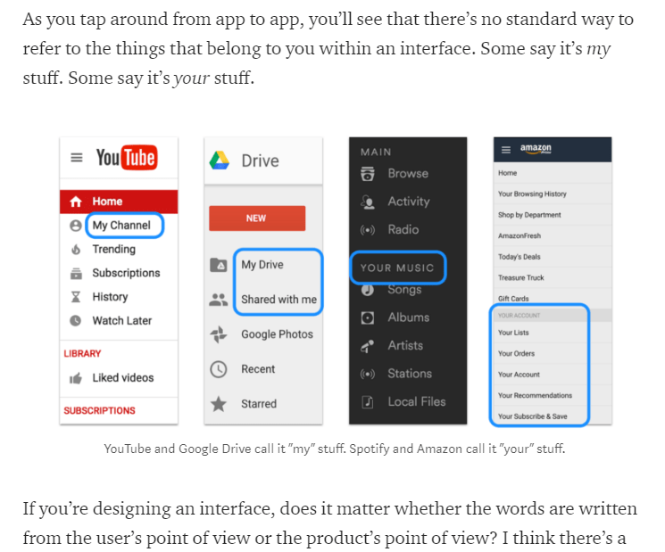 images to make a point