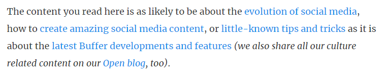 internal links buffer