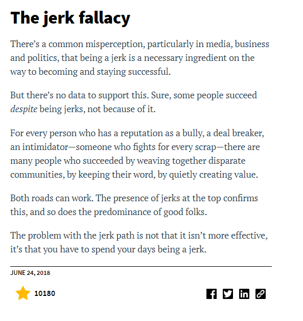 seth godin another article