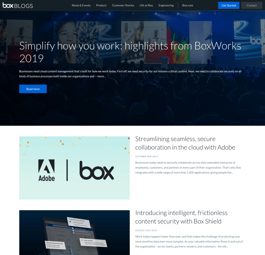 box strong highlight