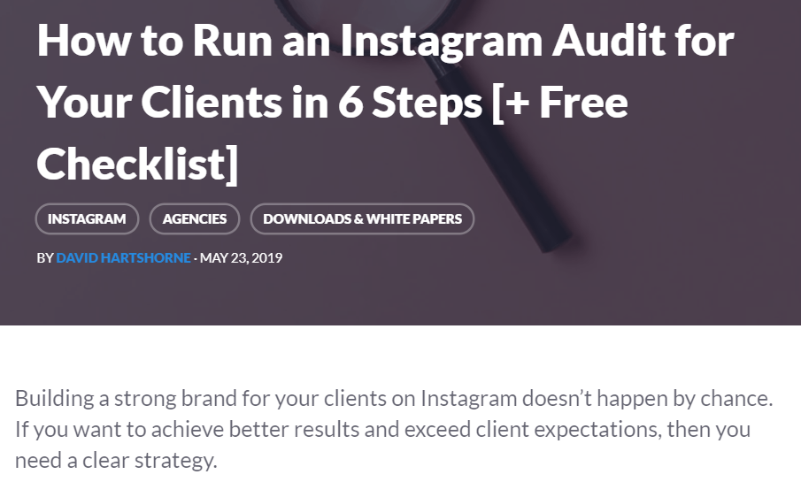 online content examples