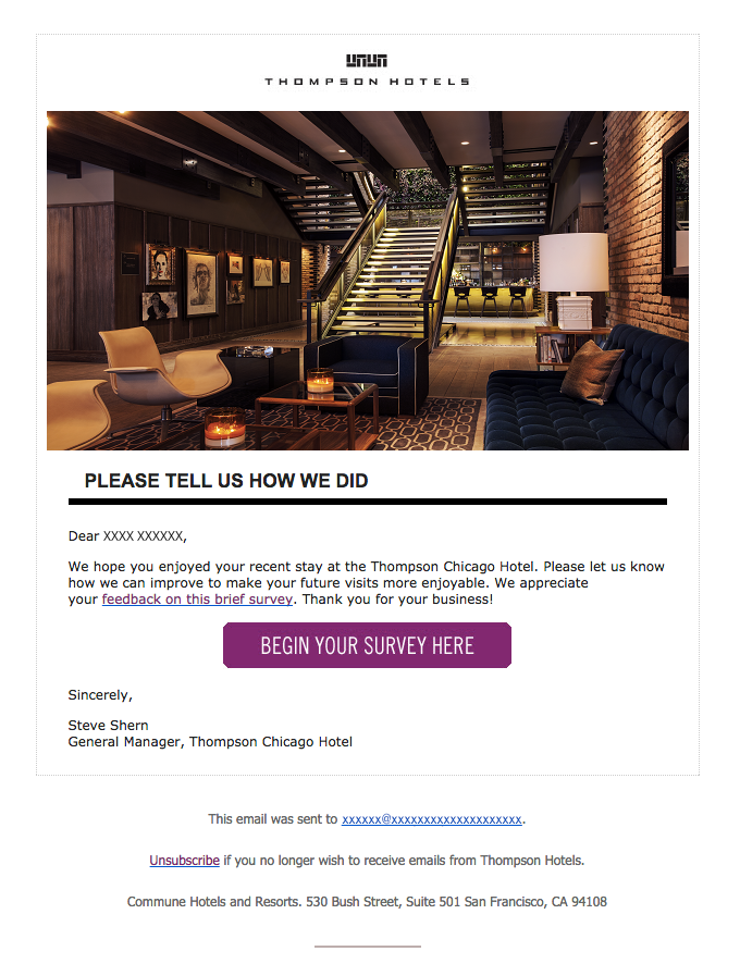 emails for hoteliers