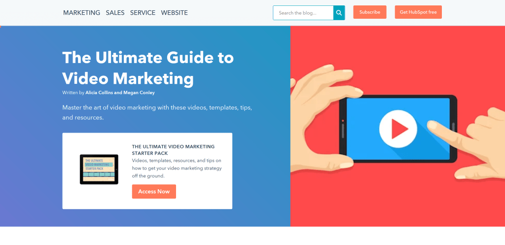 writing articles for startups