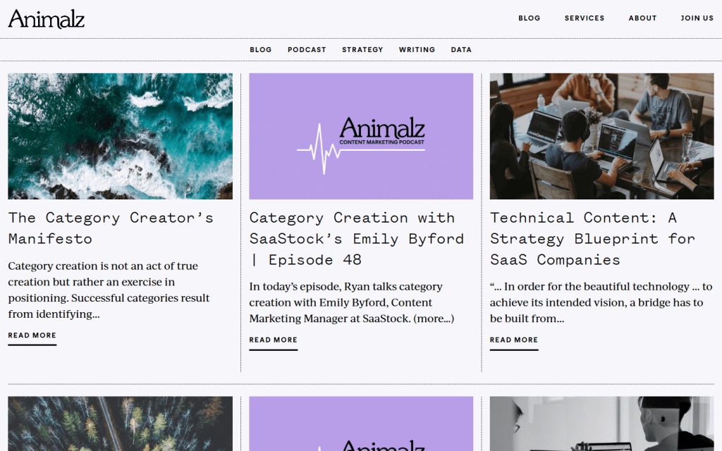 content marketing blog