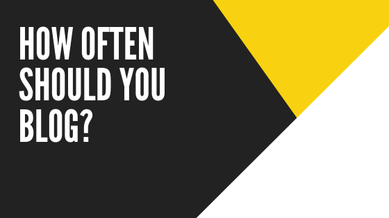 how often should you blog