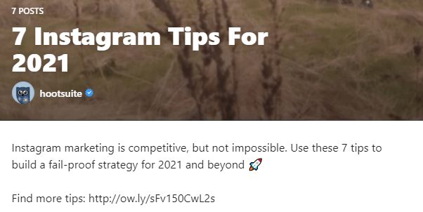 social media tips and tricks