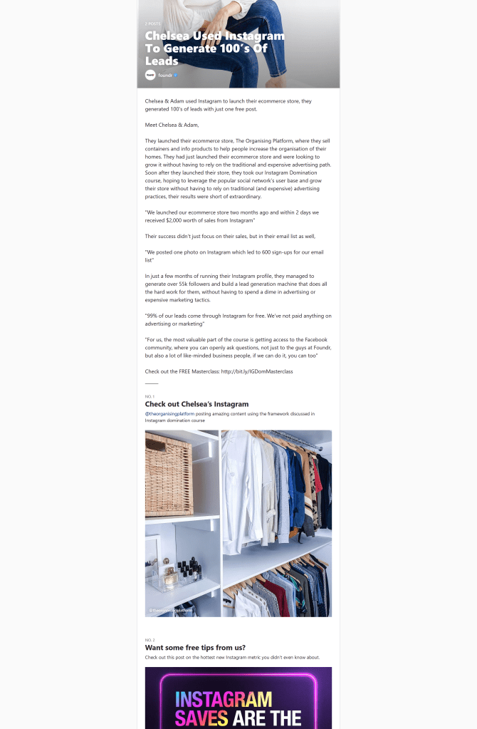 Instagram guides case studies