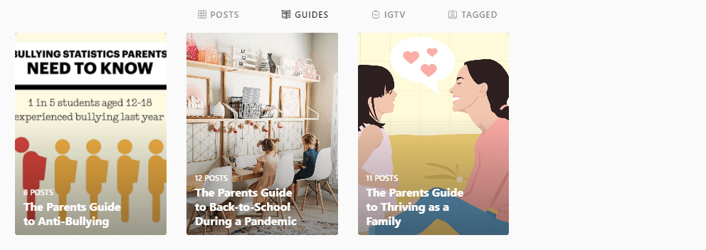 parents instagram guides